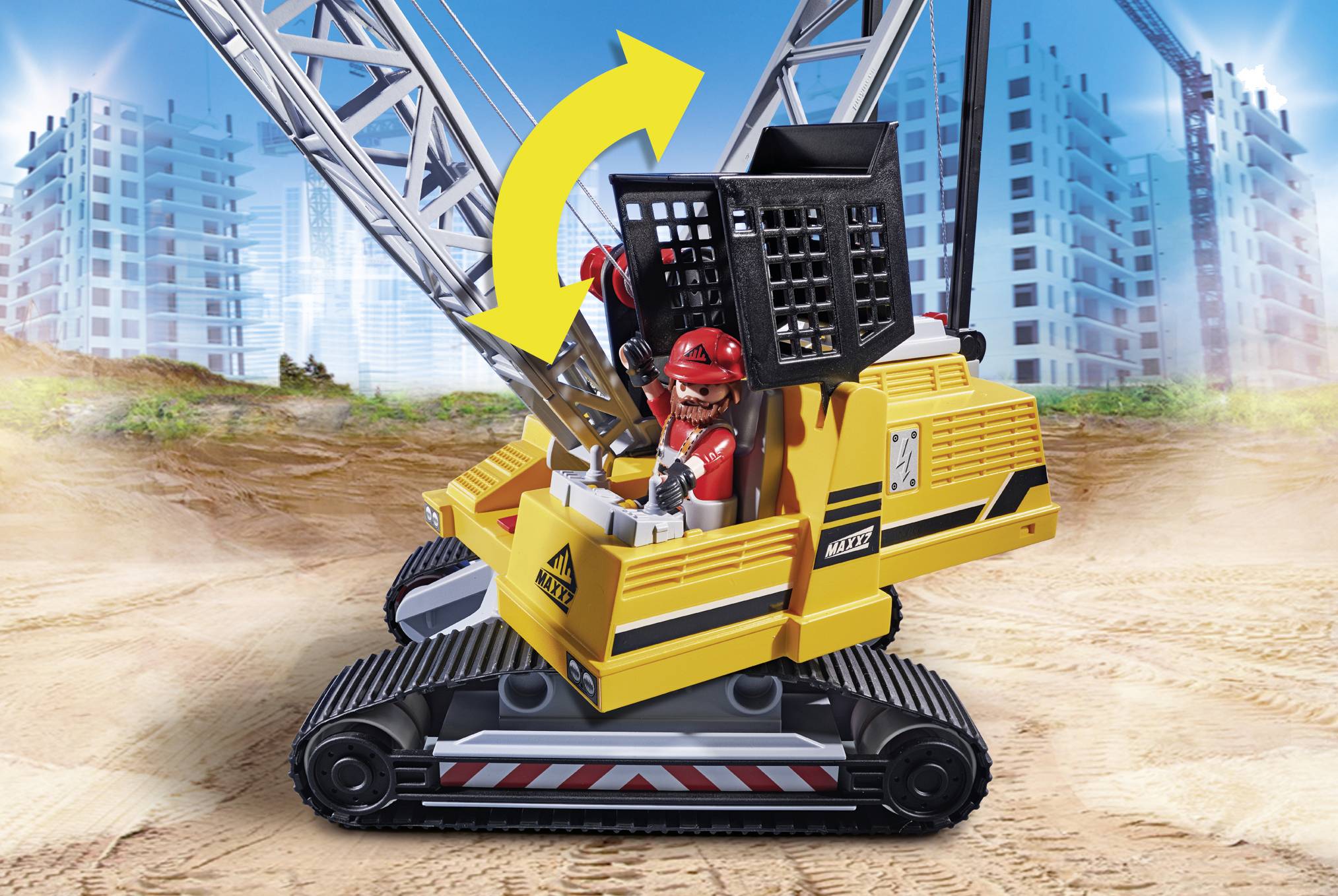 Playmobil® City Action Seilbagger mit Bauteil 70442