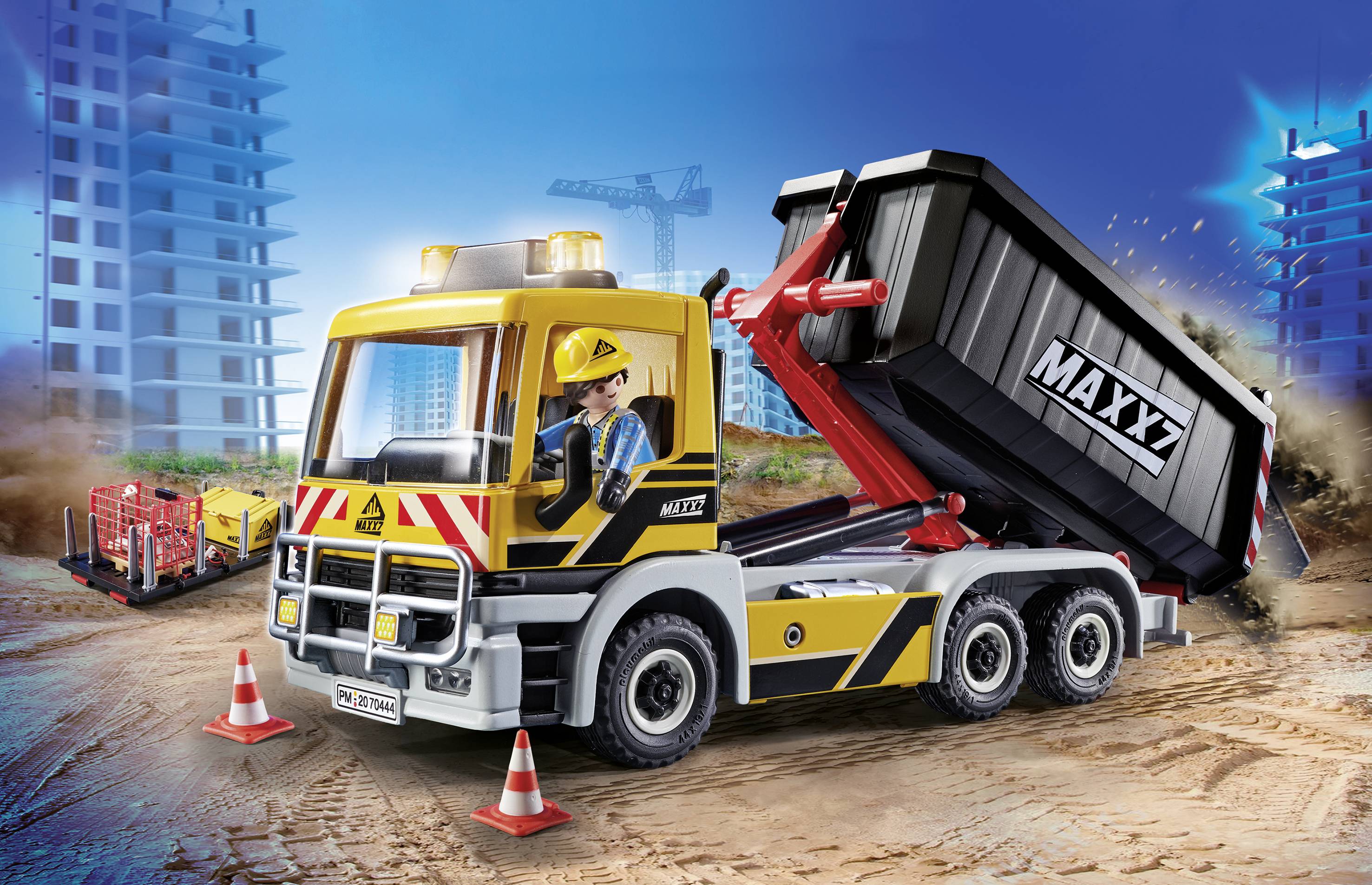 Playmobil® City Action LKW mit Wechselaufbau 70444