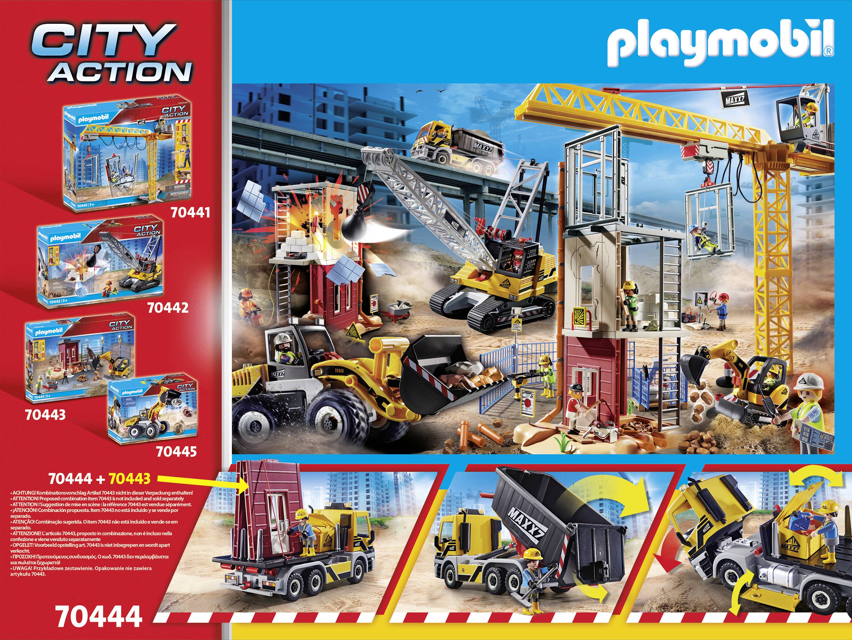 Playmobil® City Action LKW mit Wechselaufbau 70444