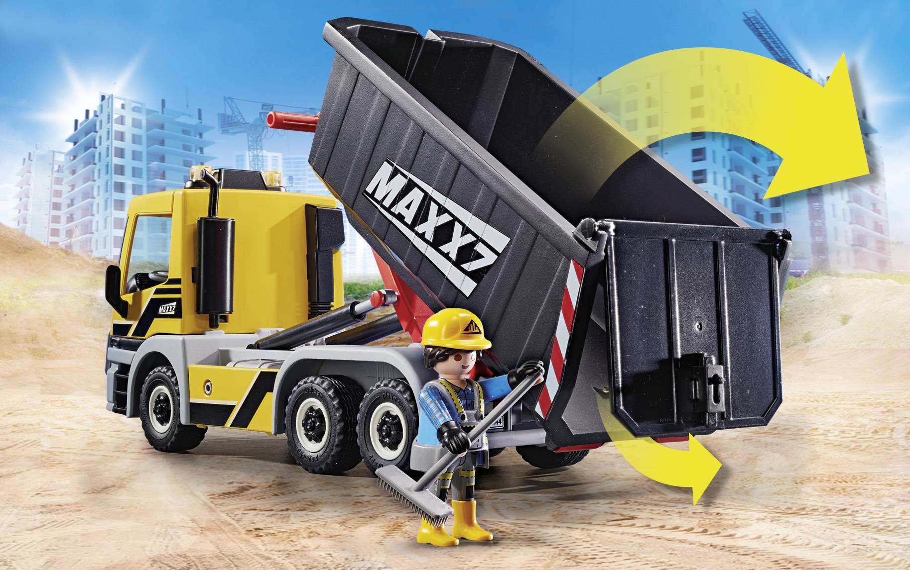 Playmobil® City Action LKW mit Wechselaufbau 70444