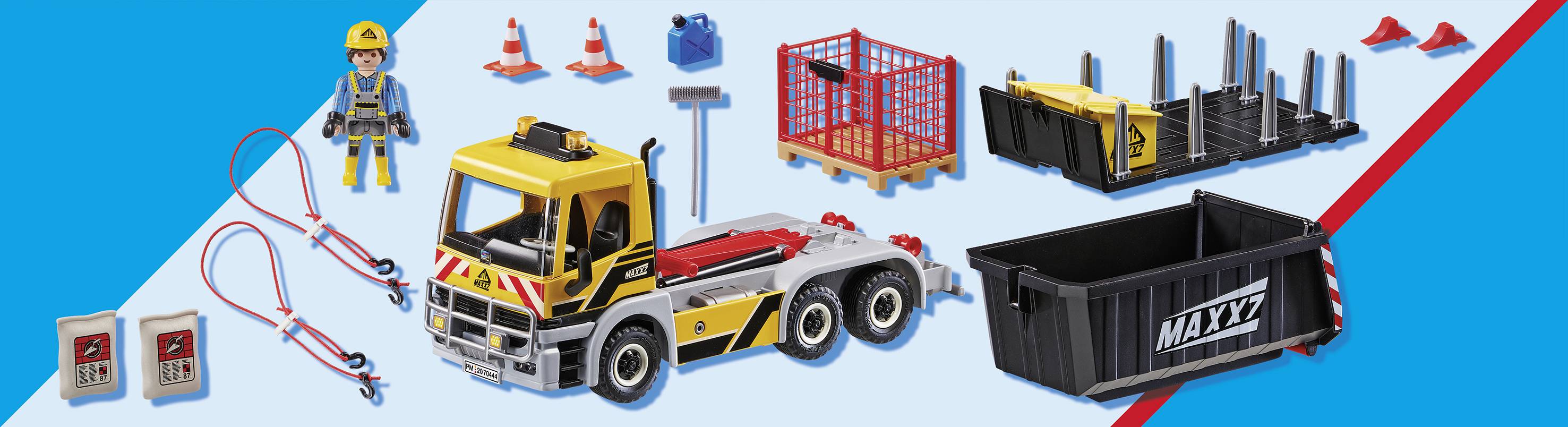 Playmobil® City Action LKW mit Wechselaufbau 70444