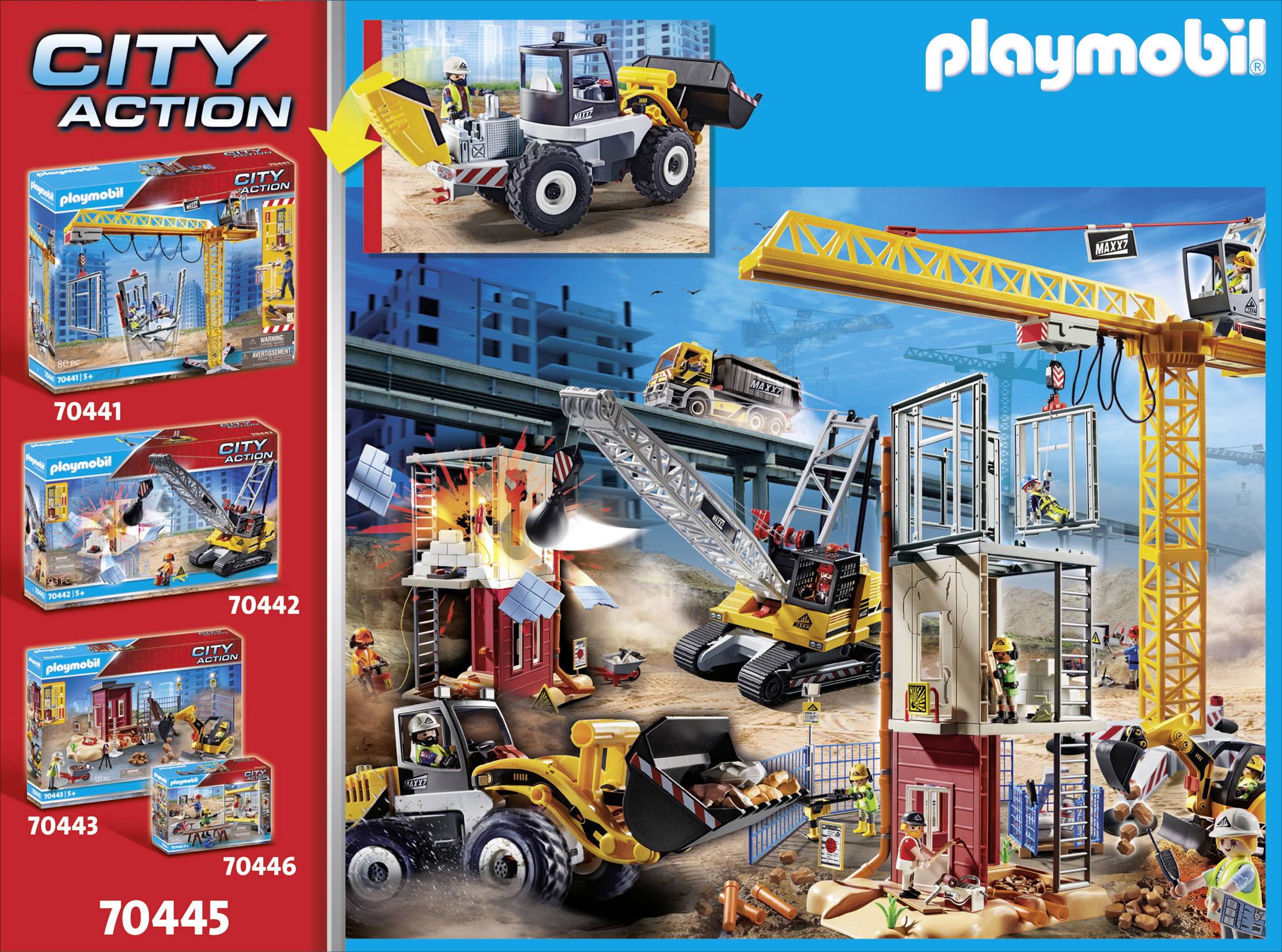 Playmobil® City Action Radlader 70445
