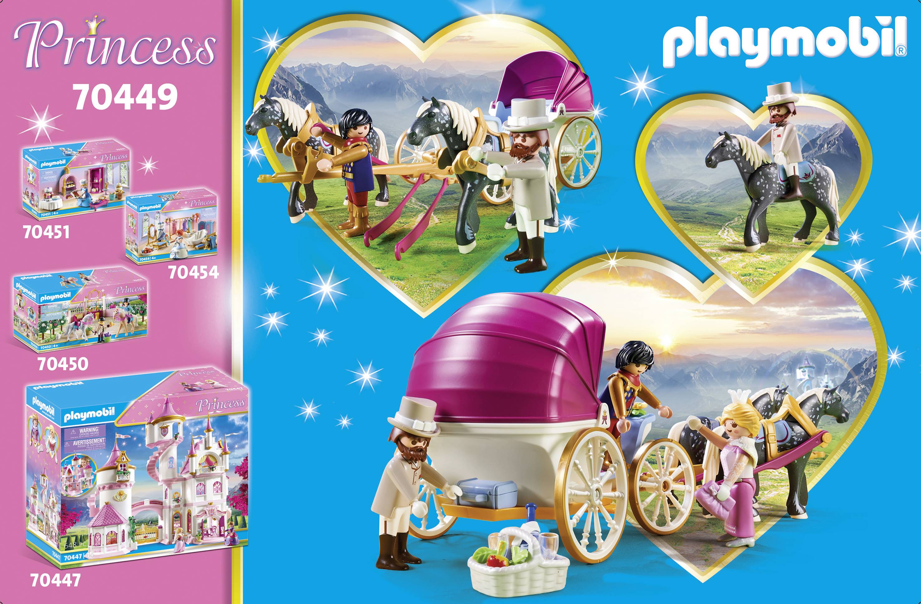 Playmobil® Princess Romantische Pferdekutsche 70449