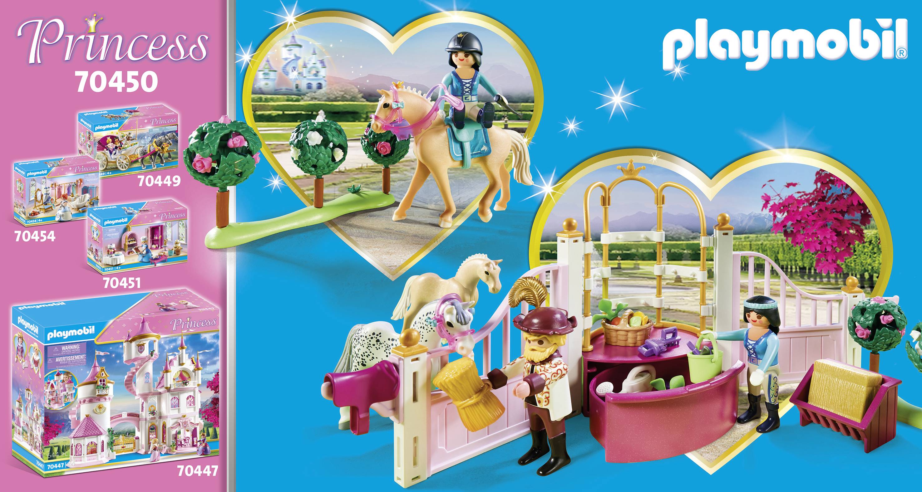 Playmobil® Princess Reitunterricht im Pferdestall 70450