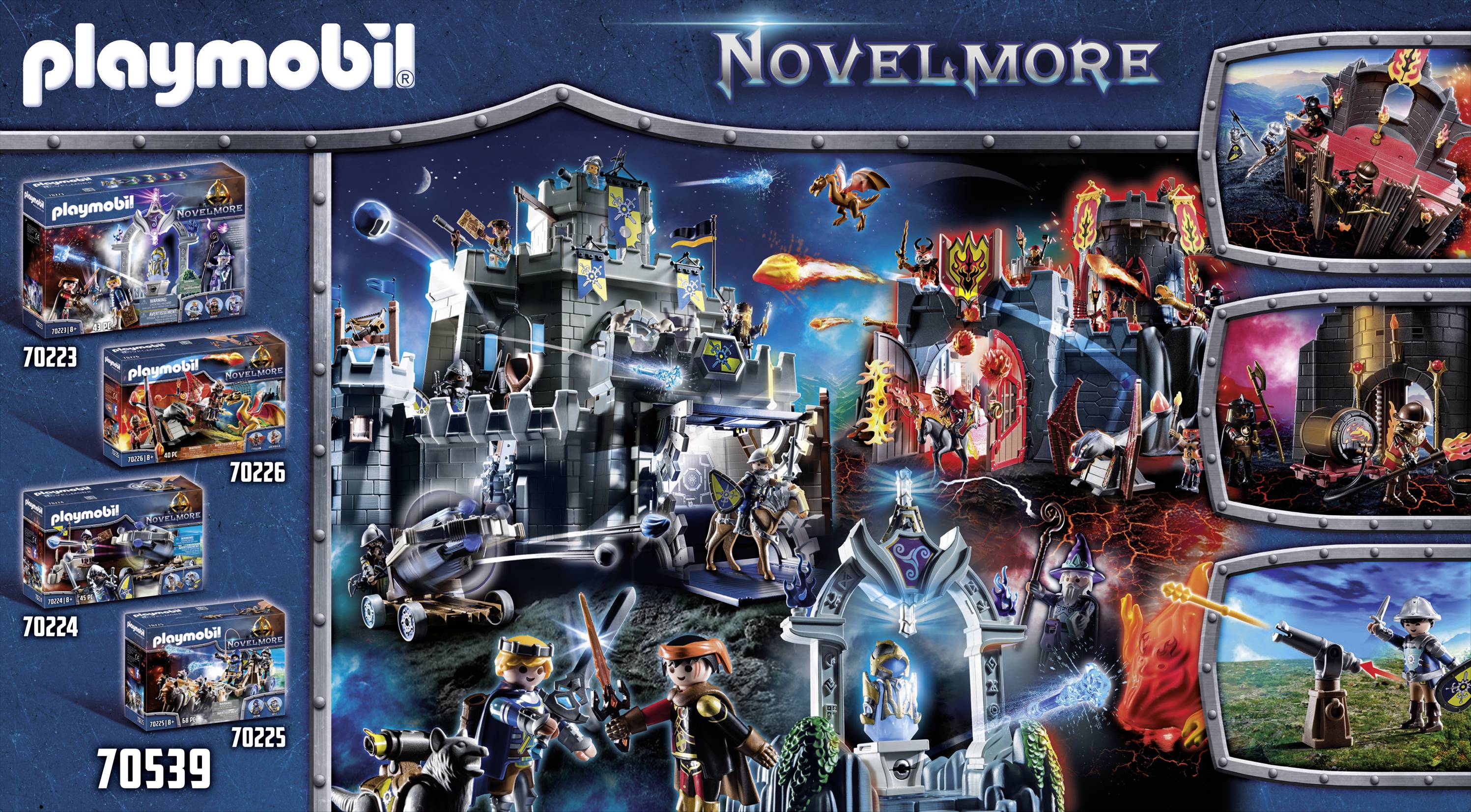 Playmobil® Novelmore Burnham Raiders Feuerruine 70539