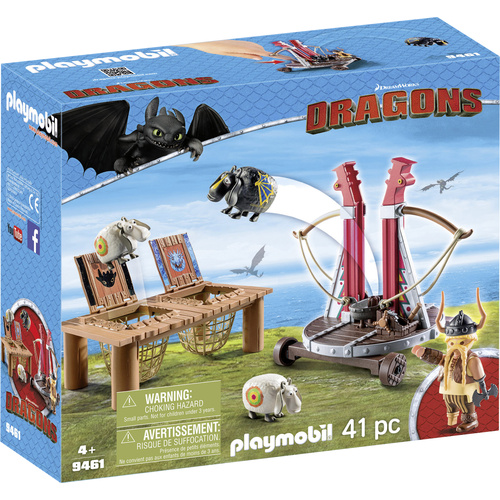 Playmobil® Dragons Grobian mit Schafschleuder 9461
