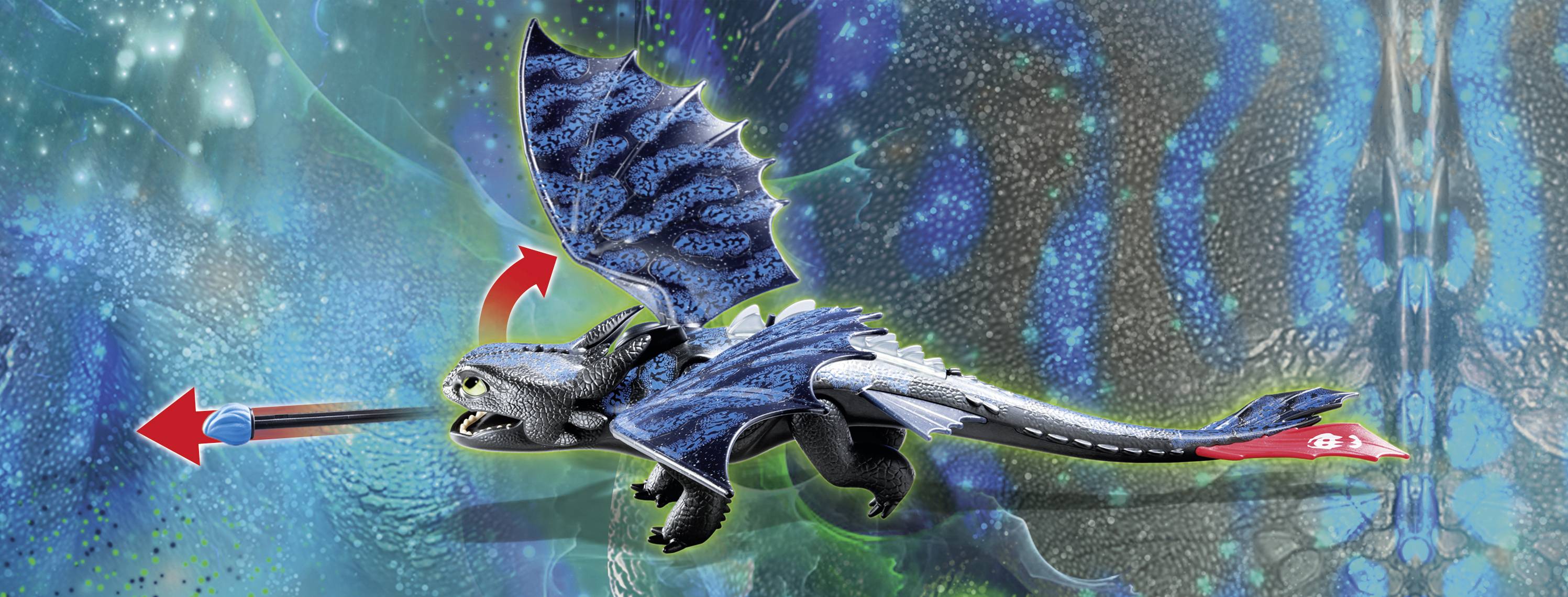 Playmobil® Dragons Ohnezahn und Hicks mit Babydrachen 70037