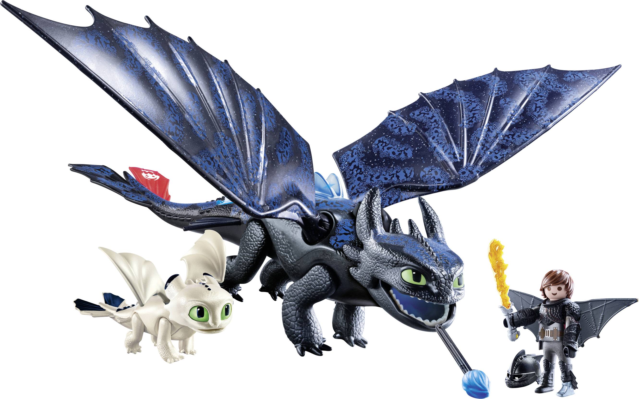 Playmobil® Dragons Ohnezahn und Hicks mit Babydrachen 70037