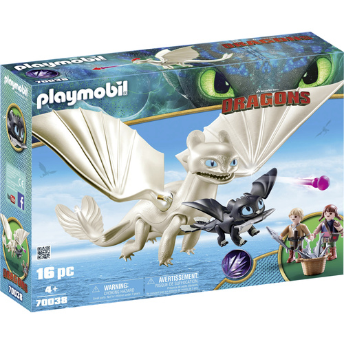 Playmobil® Dragons Tagschatten und Kinder mit Babydrachen 70038