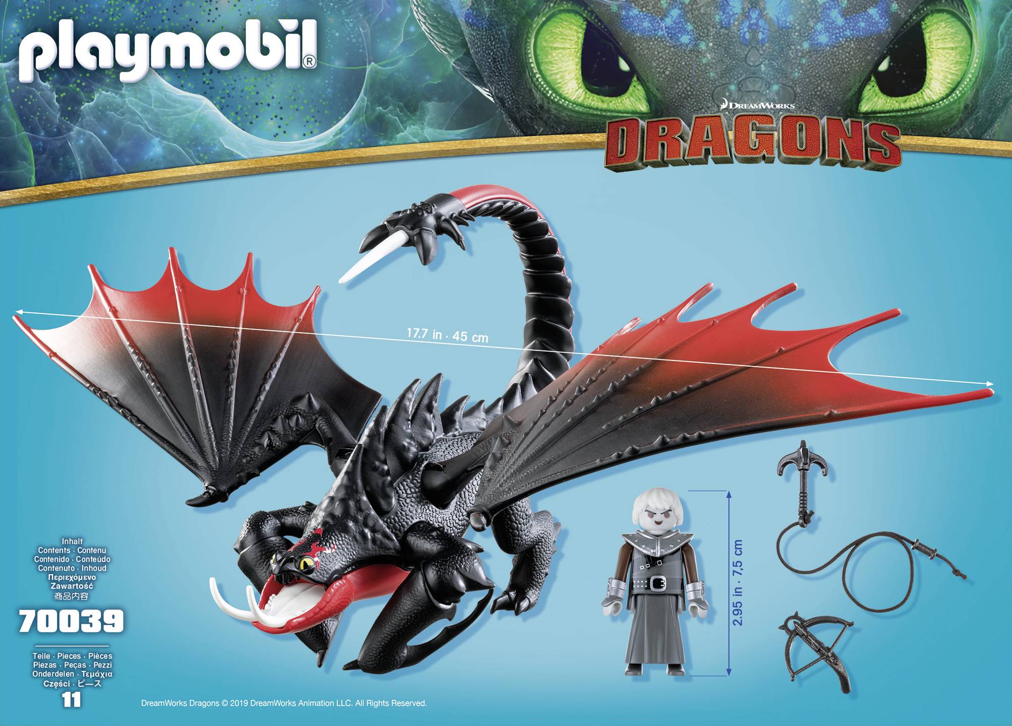 Playmobil® Dragons Todbringer und Grimmel 70039