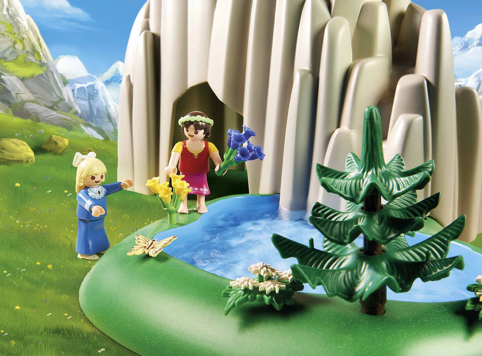 Playmobil® Heidi Am Kristallsee mit Heidi, Peter und Clara 70254