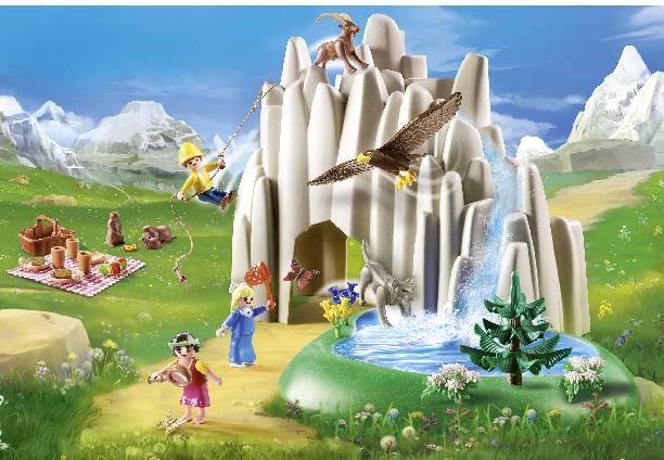 Playmobil® Heidi Am Kristallsee mit Heidi, Peter und Clara 70254