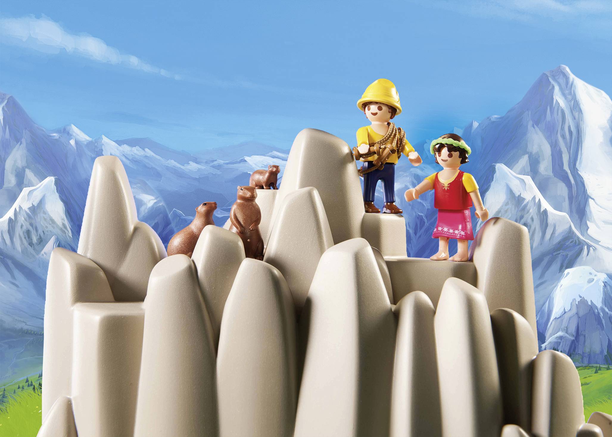 Playmobil® Heidi Am Kristallsee mit Heidi, Peter und Clara 70254