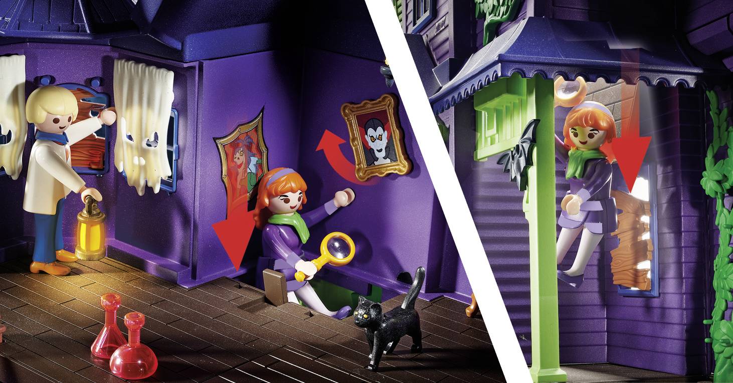 Playmobil® SCOOBY-DOO! SCOOBY-DOO! Abenteuer im Geisterhaus 70361