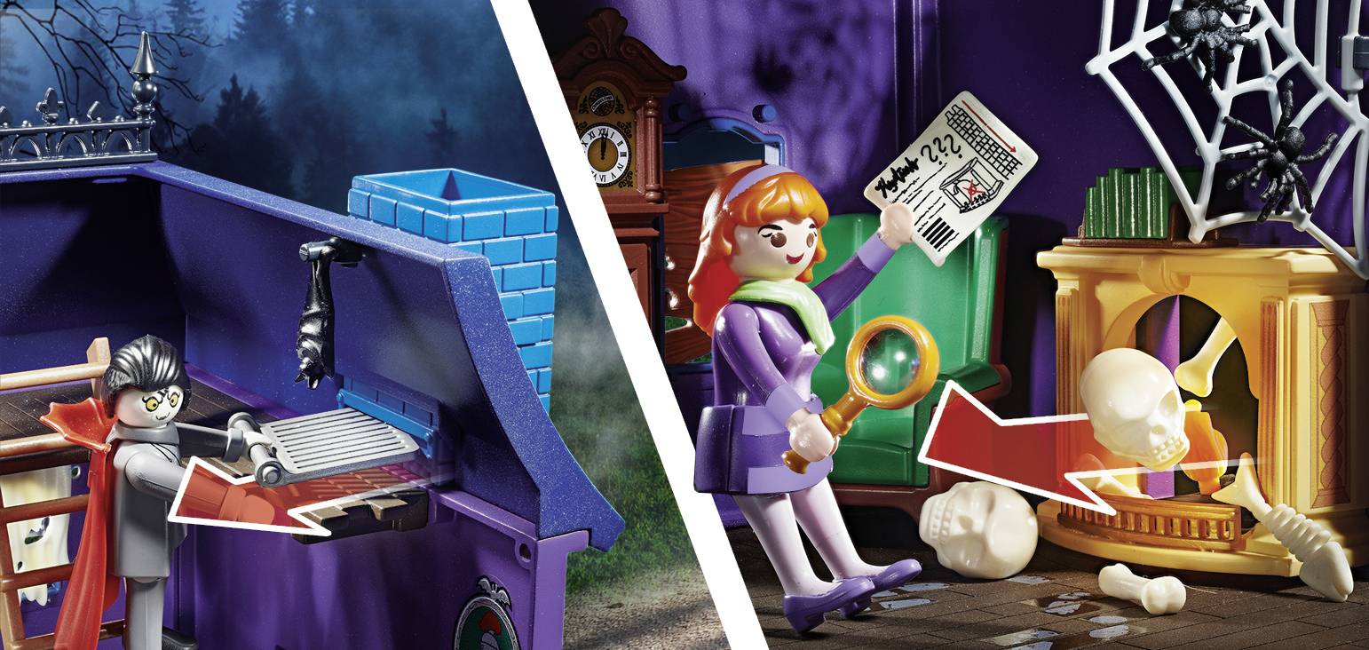 Playmobil® SCOOBY-DOO! SCOOBY-DOO! Abenteuer im Geisterhaus 70361