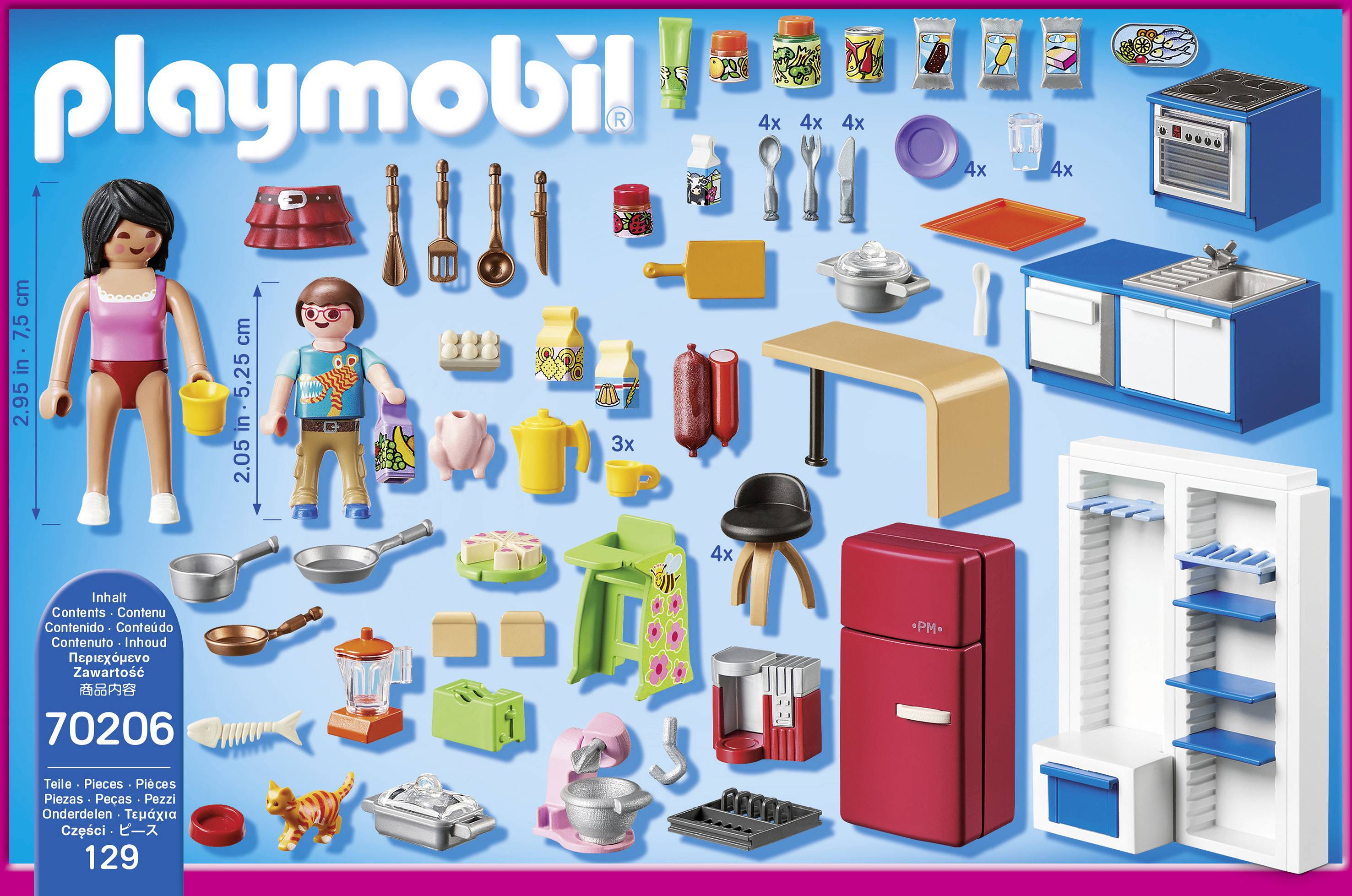 Playmobil® Dollhouse Familienküche 70206