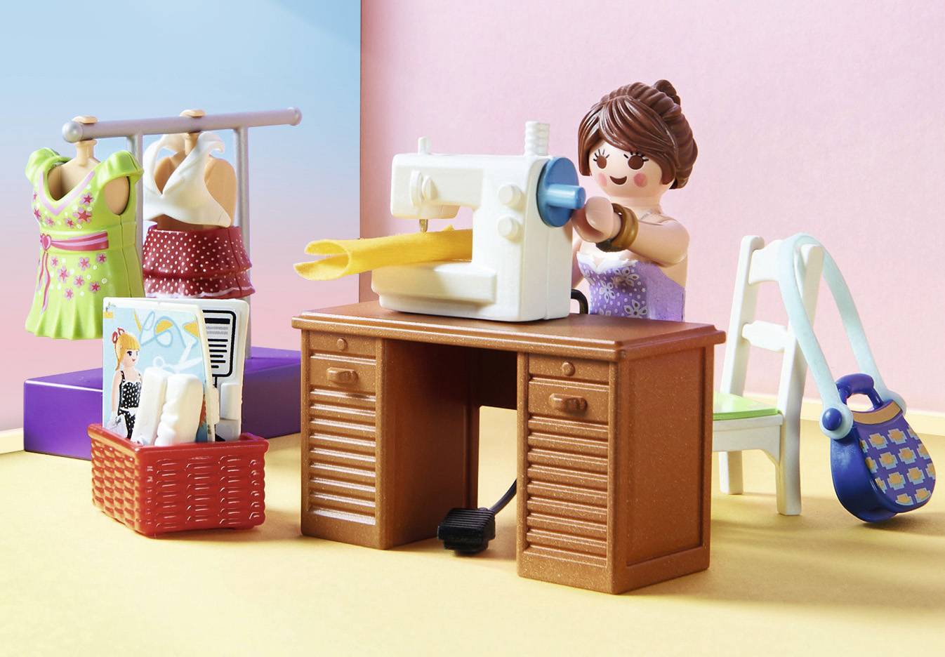 Playmobil® Dollhouse Schlafzimmer mit Nähecke 70208