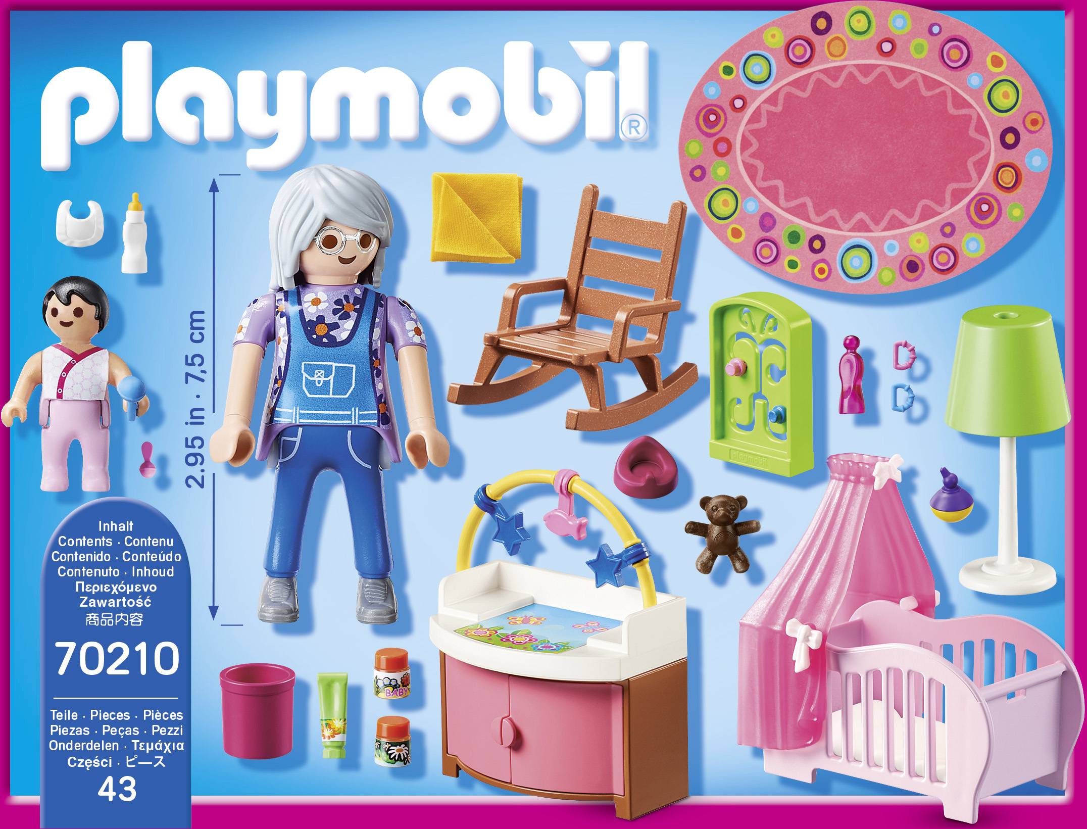 Playmobil® Dollhouse Babyzimmer 70210