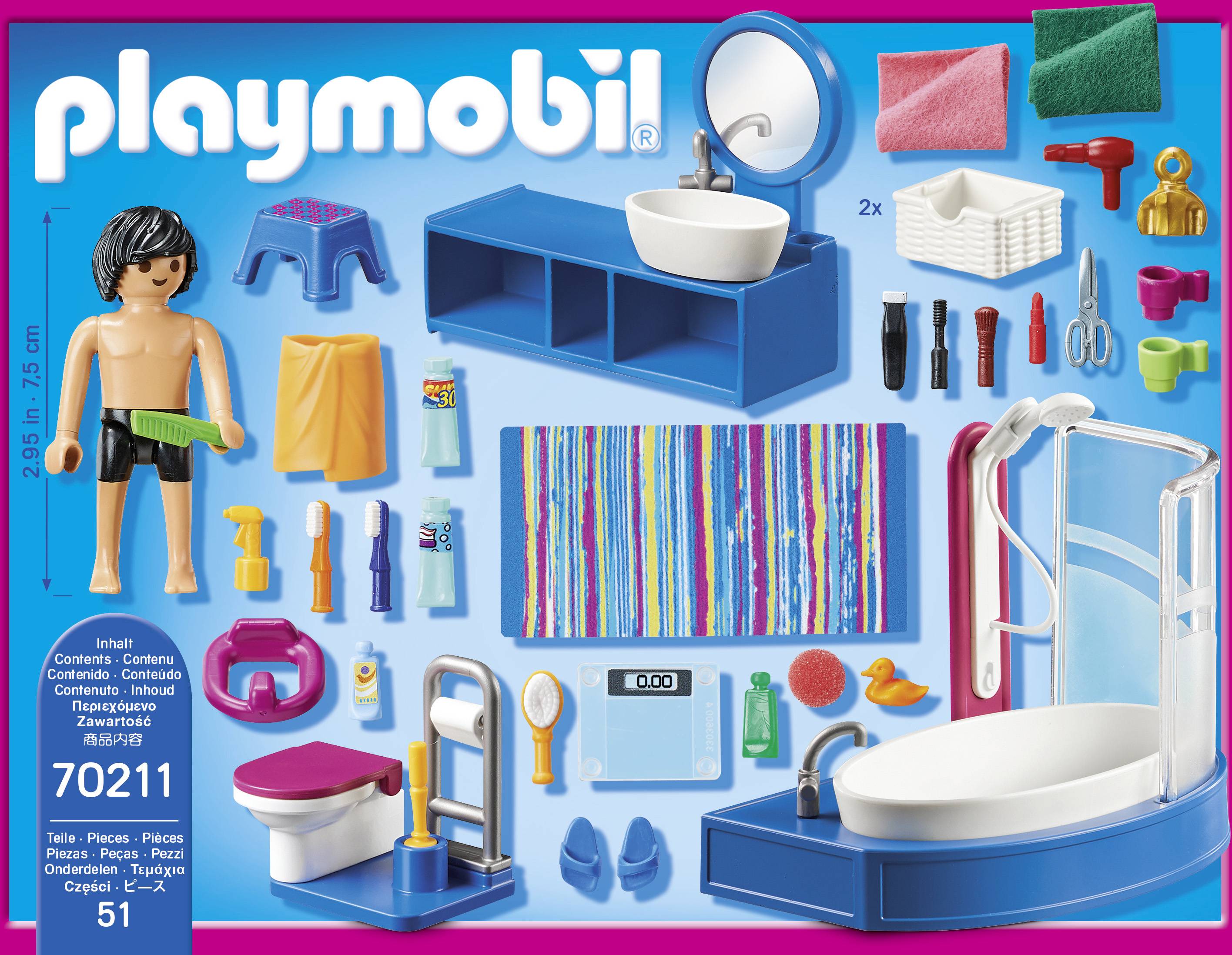 Playmobil® Dollhouse Badezimmer 70211
