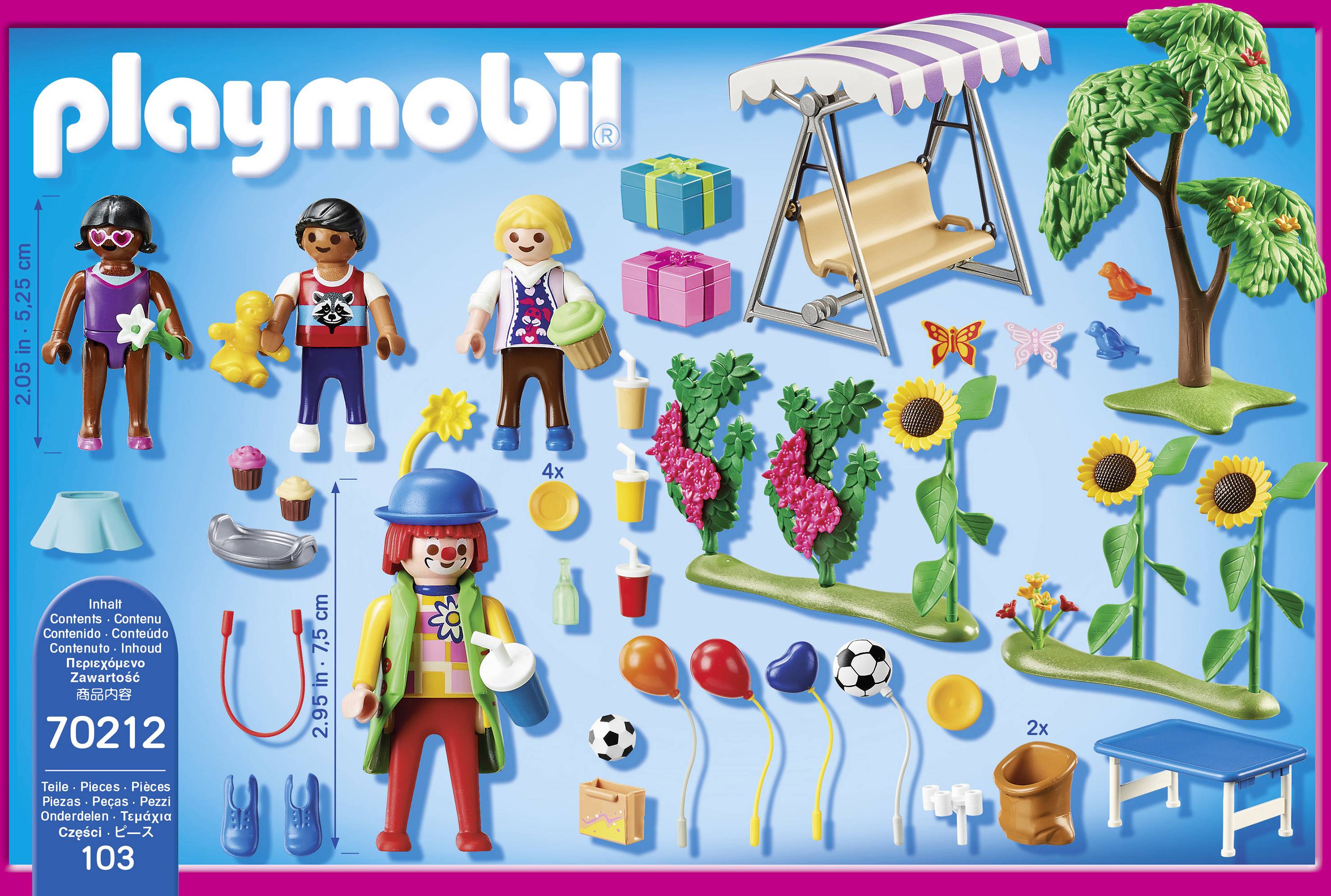 Playmobil® Dollhouse Kindergeburtstag mit Clown 70212