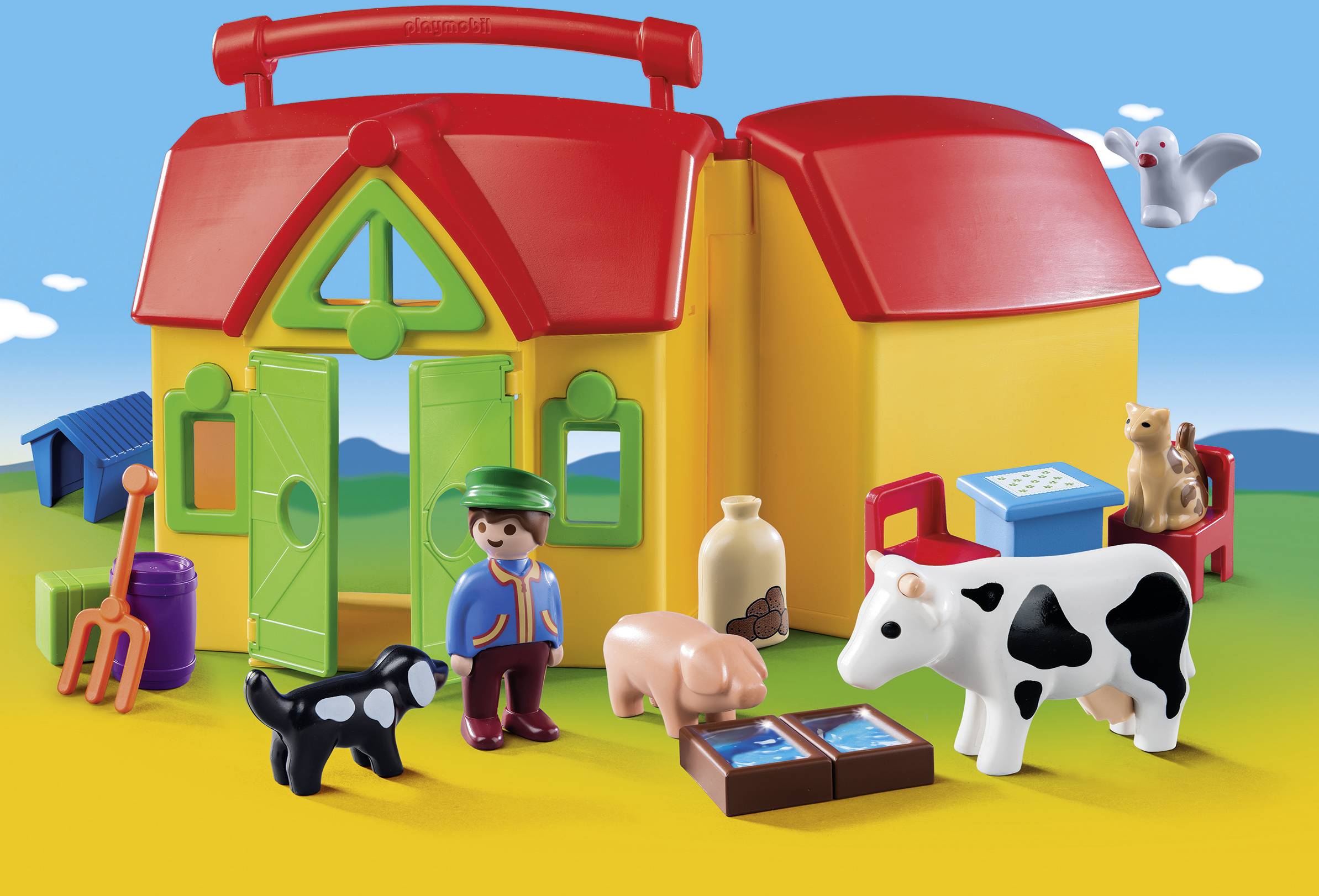 Playmobil® 123 Mein Mitnehm-Bauernhof 6962