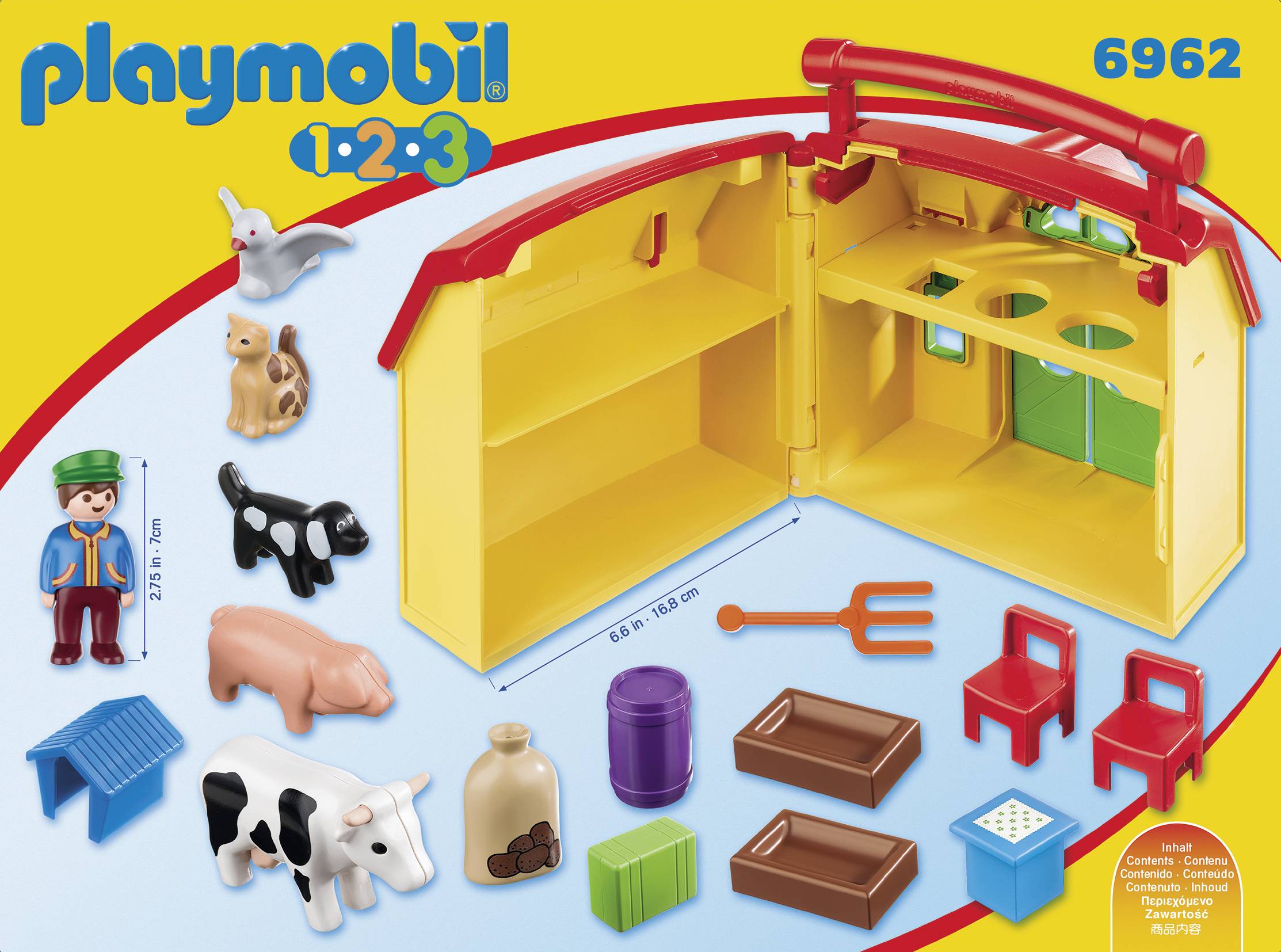 Playmobil® 123 Mein Mitnehm-Bauernhof 6962