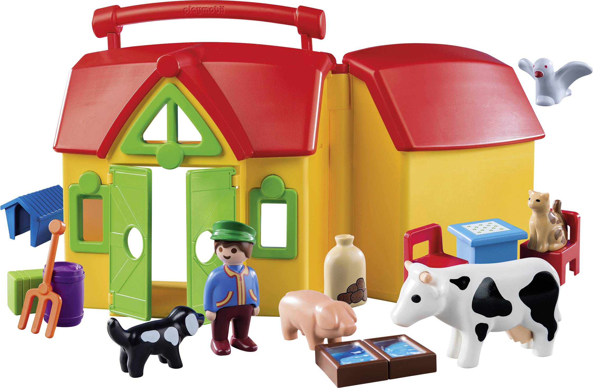 Playmobil® 123 Mein Mitnehm-Bauernhof 6962 | digitalo