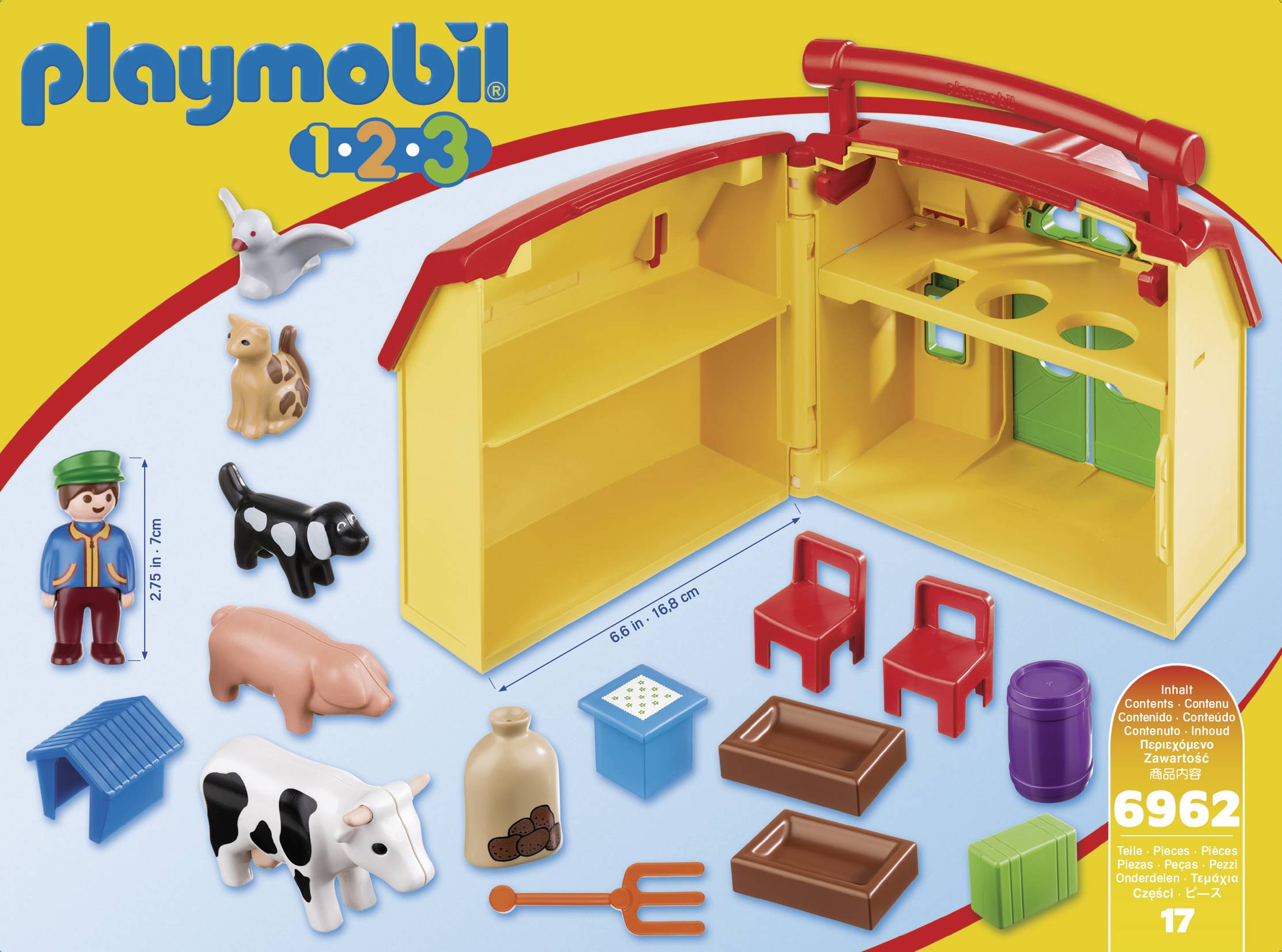 Playmobil® 123 Mein Mitnehm-Bauernhof 6962