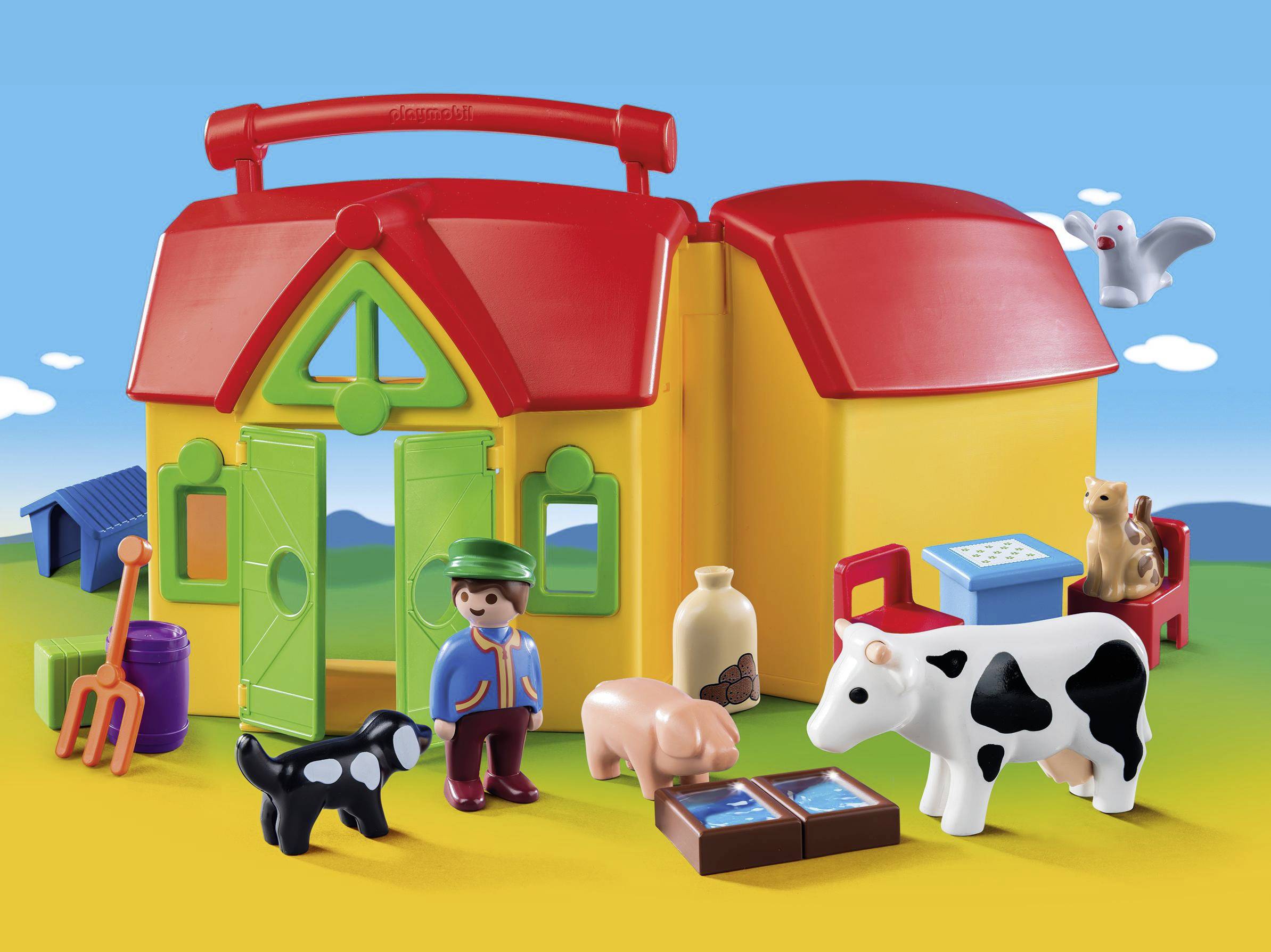 Playmobil® 123 Mein Mitnehm-Bauernhof 6962