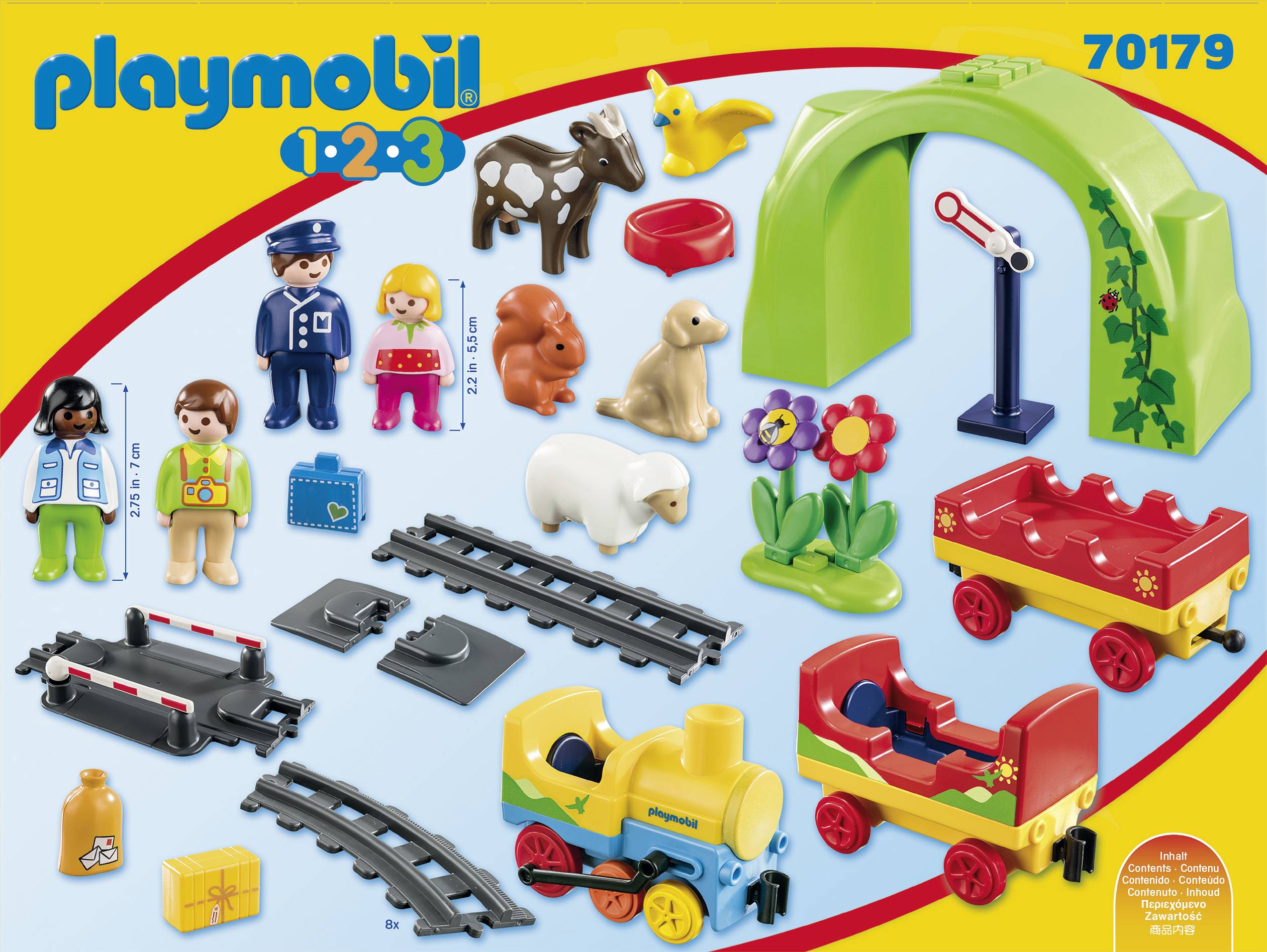 Playmobil® 123 Meine erste Eisenbahn 70179