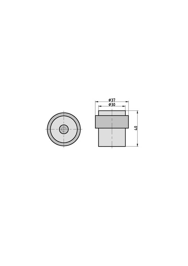 Basi Türstopper 7704-0023 (Ø x H) 37mm x 40mm