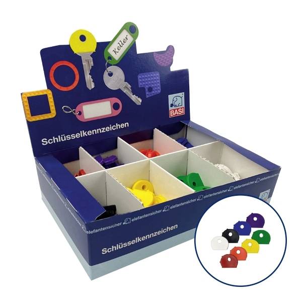 Basi Schlüsselclip 8540-9000 8-farbig 200St.