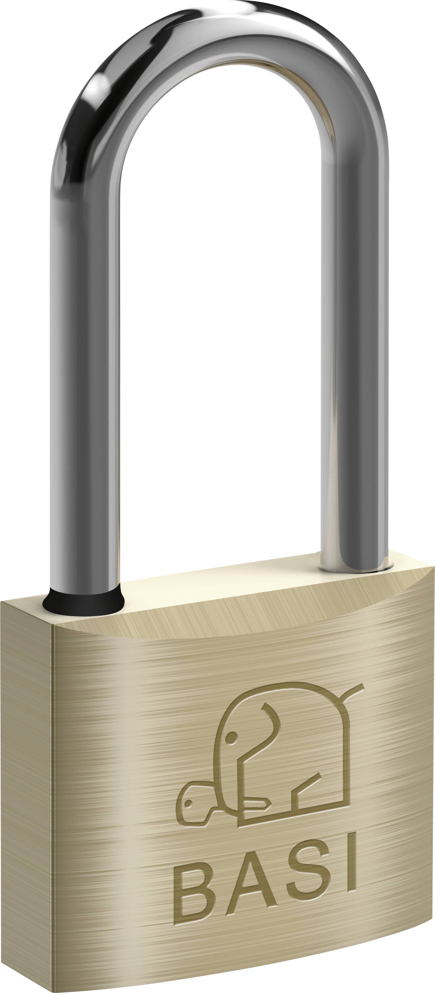Basi 6122-3001-3005 Vorhängeschloss 30mm Messing