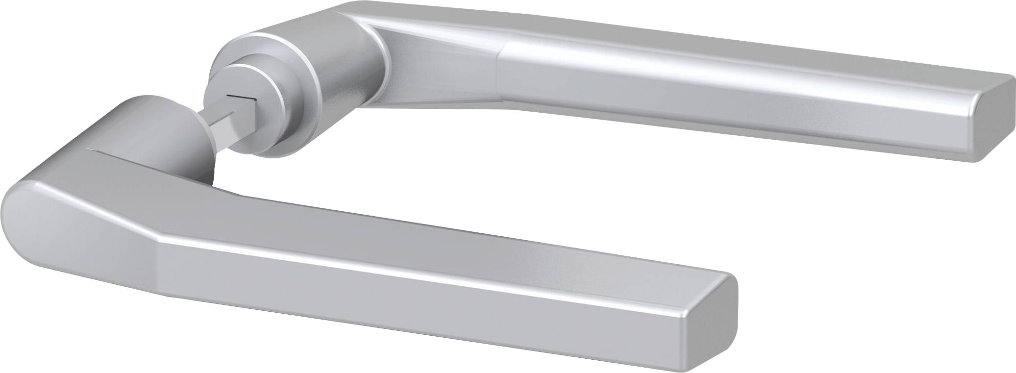 Basi 7421-1001 Schmalrahmen-Drücker-Garnitur