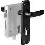 Basi 9900-0002 Stumpfdrückerschloss Schwarz Basi 9900-0002 Stumpfdrückerschloss Schwarz