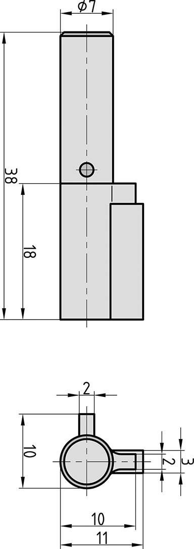 Basi 9000-1200 Schlüssellochsperrer Metall
