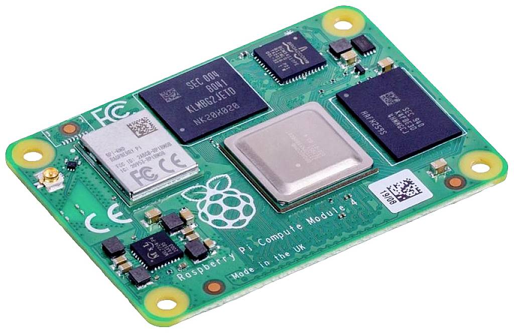 Raspberry Pi® Compute Modul 4 CM4102016 (2 GB RAM / 16 GB eMMC / Wifi) 4 x 1.5 GHz