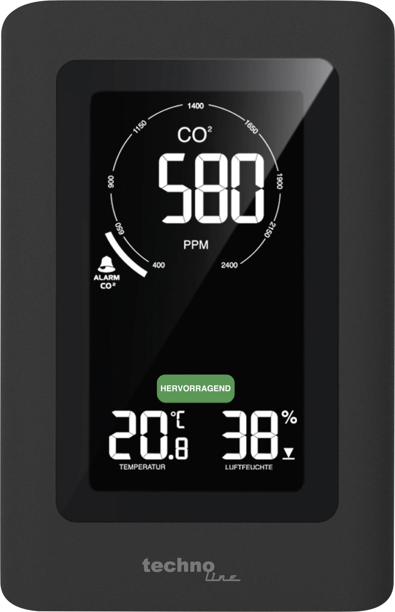 Techno Line Technoline WL1030 CO2-Anzeige / CO2-Messgerät