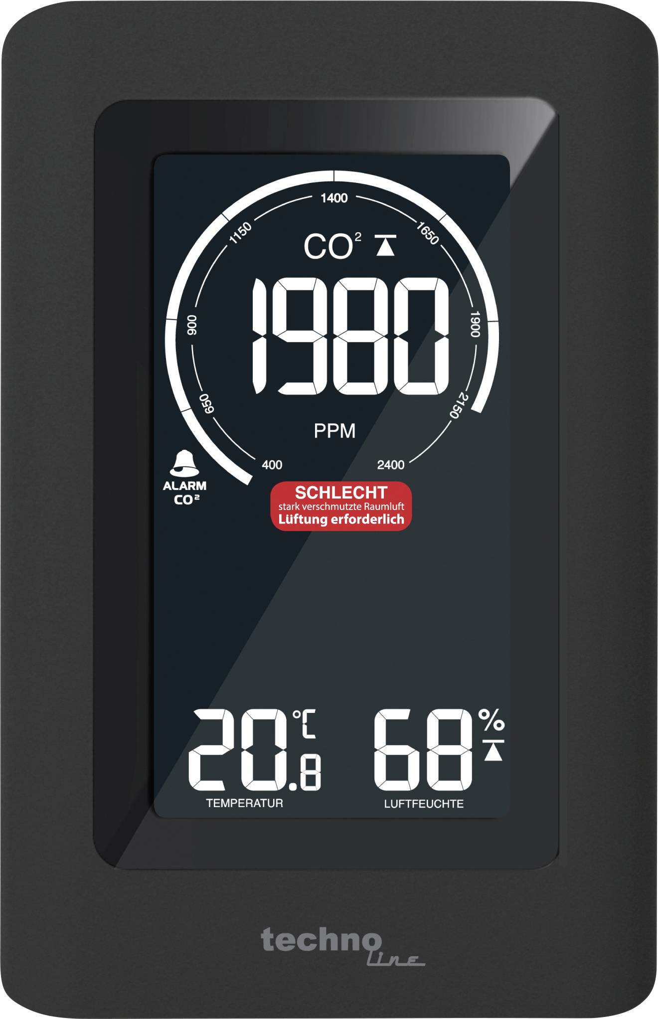Techno Line WL1030 CO2-Anzeige / CO2-Messgerät