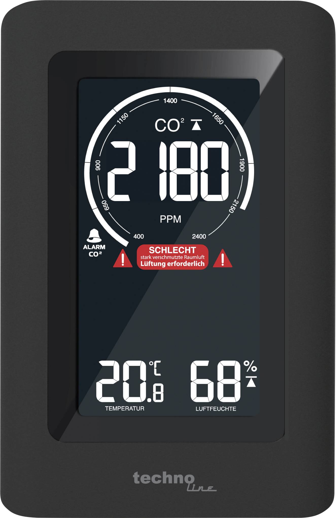 Techno Line WL1030 CO2-Anzeige / CO2-Messgerät