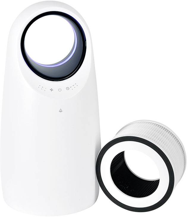 Blaupunkt BAP-HA-P0809-N29W Lavender AirRing Luftreiniger Weiß