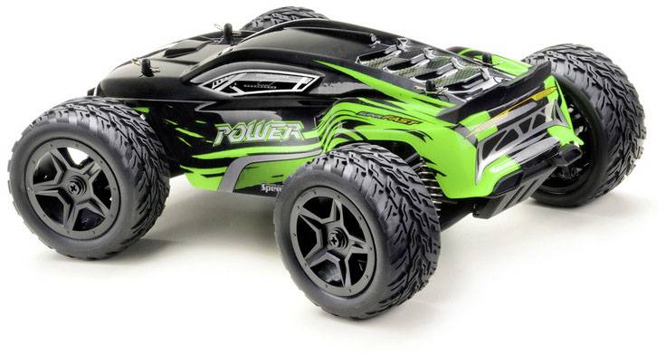 Absima Power Schwarz/Grün 1:14 RC Modellauto Elektro Truggy Allradantrieb (4WD) RtR 2,4GHz