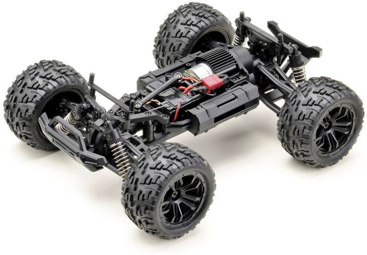 Absima Truck Racing Schwarz/Blau 1:14 RC Modellauto Elektro Monstertruck Allradantrieb (4WD) RtR 2,4GHz