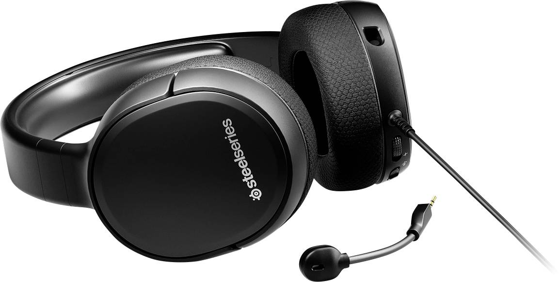 Steelseries Arctis 1 Gaming Over Ear Headset kabelgebunden Stereo Schwarz Mikrofon-Rauschunterdrück