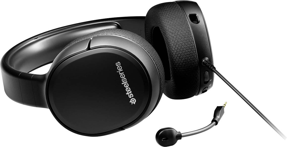 Steelseries Arctis 1 Gaming Over Ear Headset kabelgebunden Stereo Schwarz Mikrofon-Rauschunterdrück