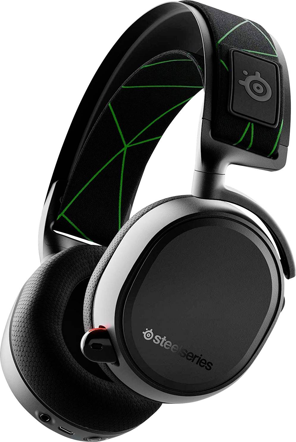 Steelseries Arctis 9X Gaming Over Ear Headset Bluetooth® Stereo Schwarz/Silber Mikrofon-Rauschunter