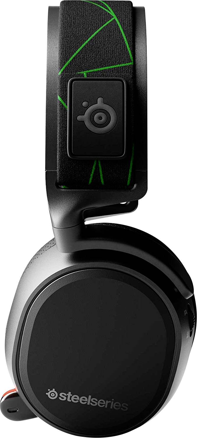 Steelseries Arctis 9X Gaming Over Ear Headset Bluetooth® Stereo Schwarz/Silber Mikrofon-Rauschunterdrückung, Noise Cancelling Mikrofon-Stummschaltu