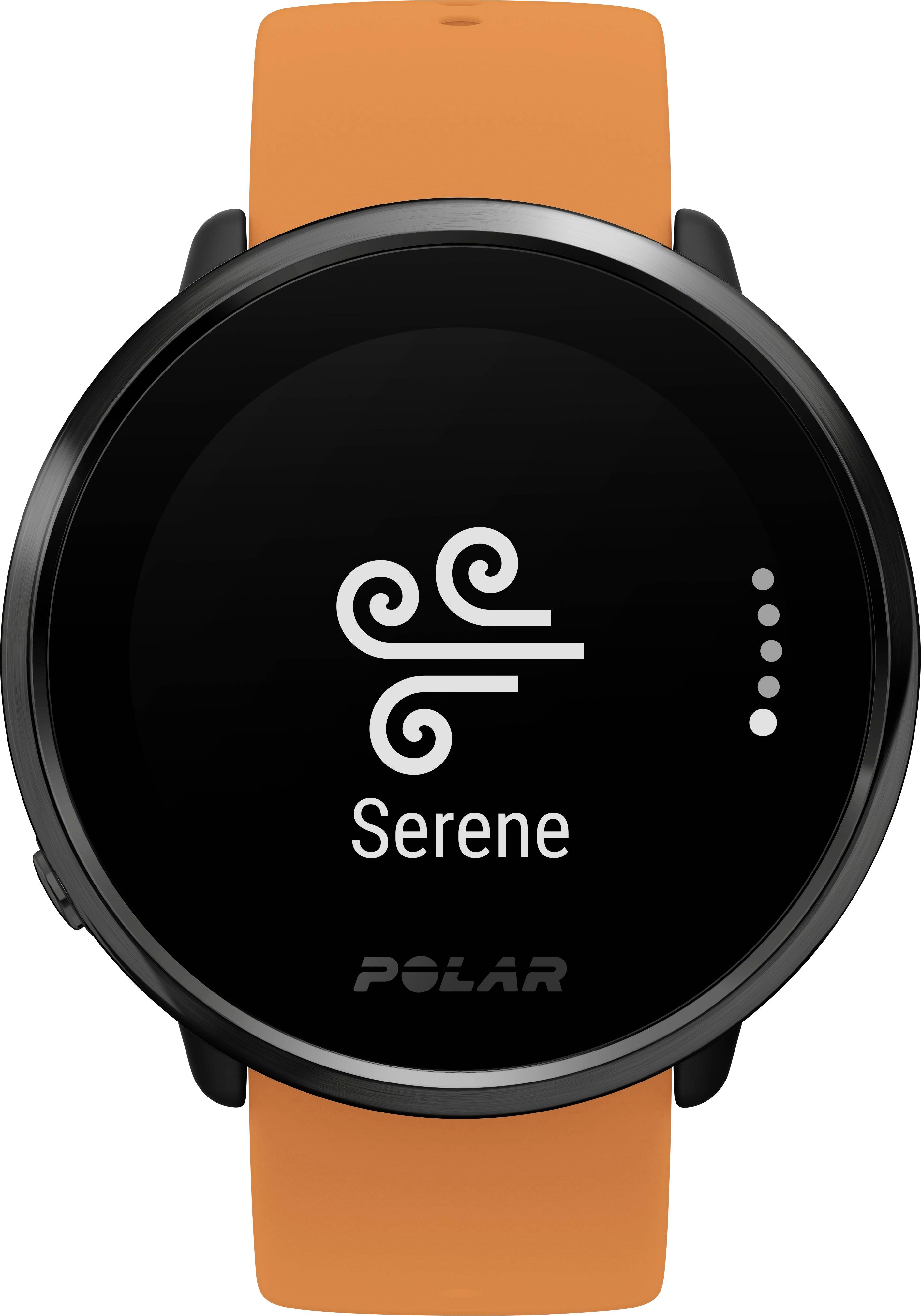 Polar Ignite Pulsuhr mit integriertem Sensor 43mm M/L Orange