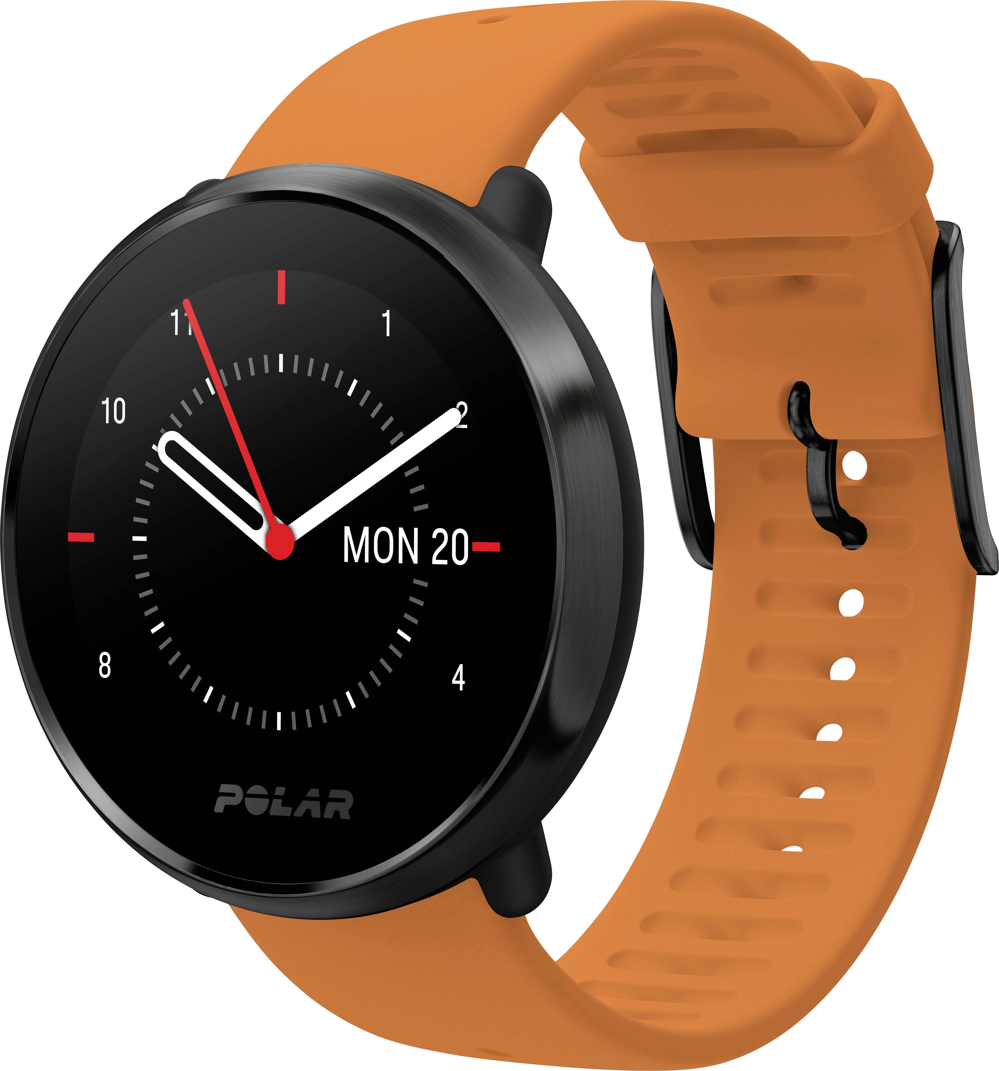 Polar Ignite Pulsuhr mit integriertem Sensor 43mm M/L Orange
