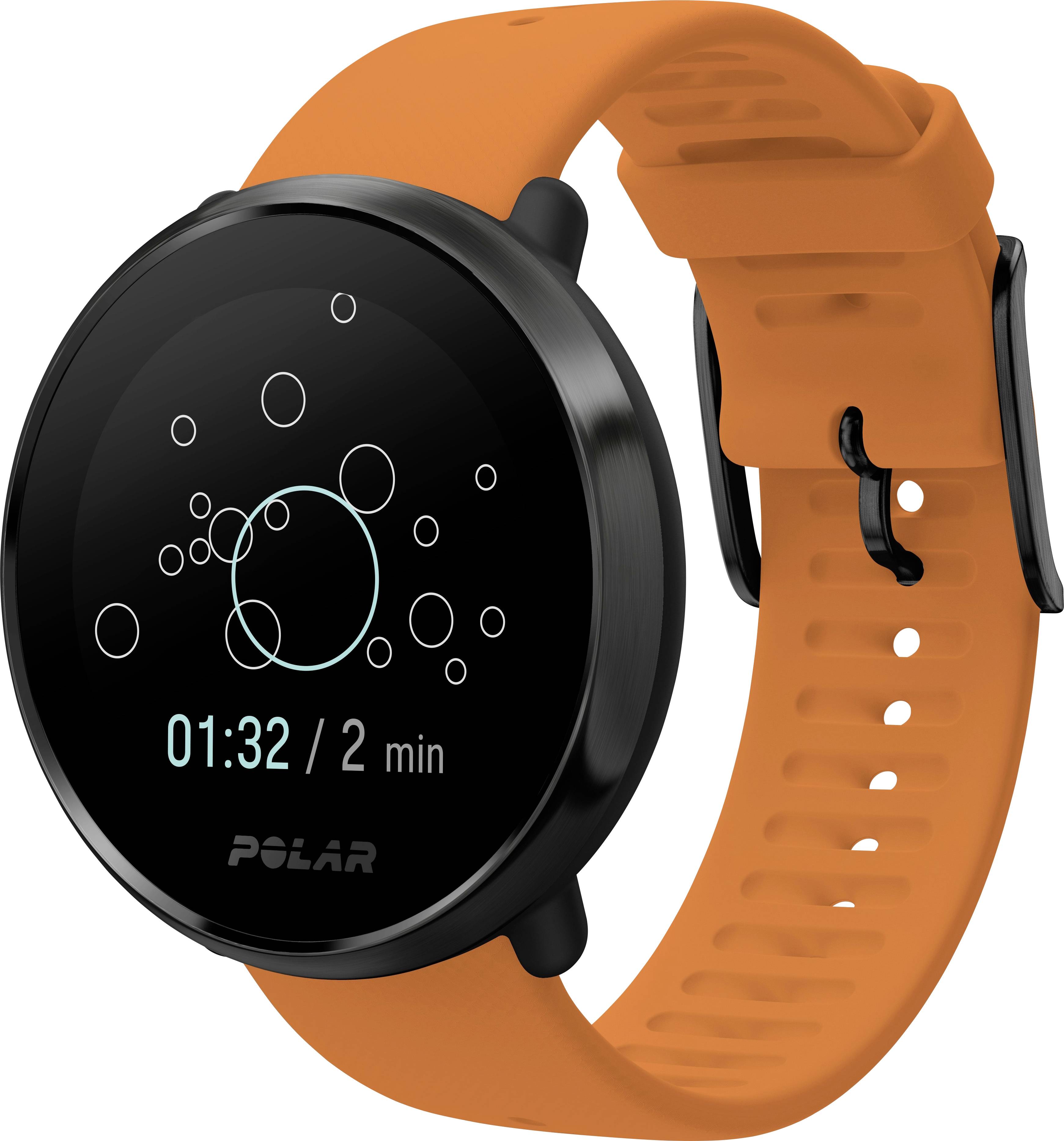 Polar Ignite Pulsuhr mit integriertem Sensor 43mm M/L Orange